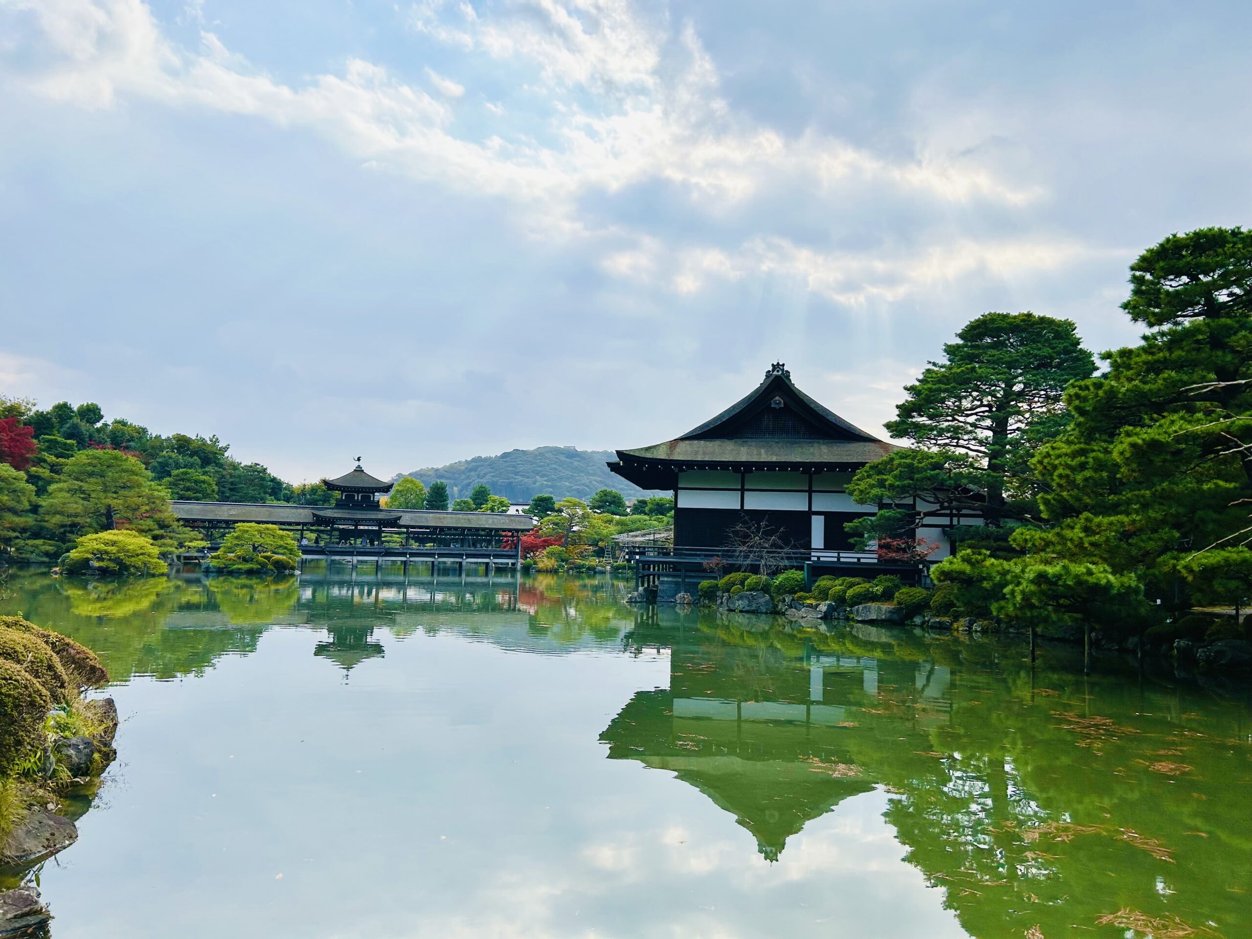 岡崎さんぽ 平安神宮神苑とトリバコーヒー Heian Jingu and